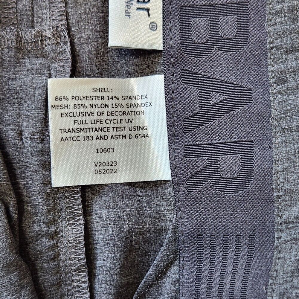Coolibar men's Sun Protection Avalos Travel Pants Heather Gray size 36 x 30 - Picture 9 of 10